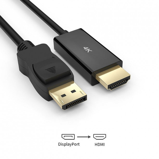 Simplecom DA201 4K DisplayPort to HDMI Cable 1.8M Simplecom DA201 4K DisplayPort to HDMI Cable 1.8M